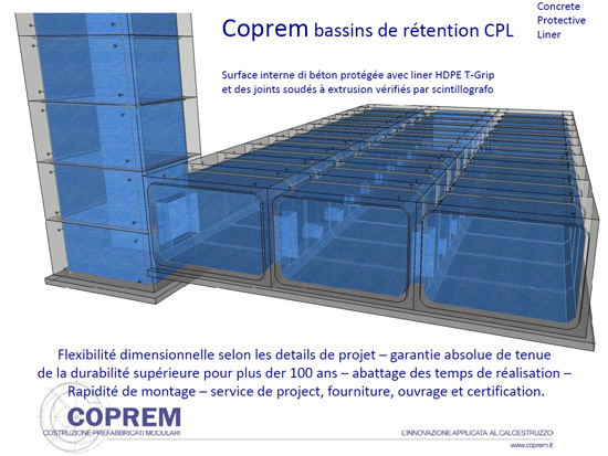 Dessin bassin de retention