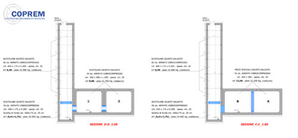 Dessins d’un bassin de rétention  Coprem Joint Soudé