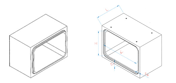 disegno degli scatolari